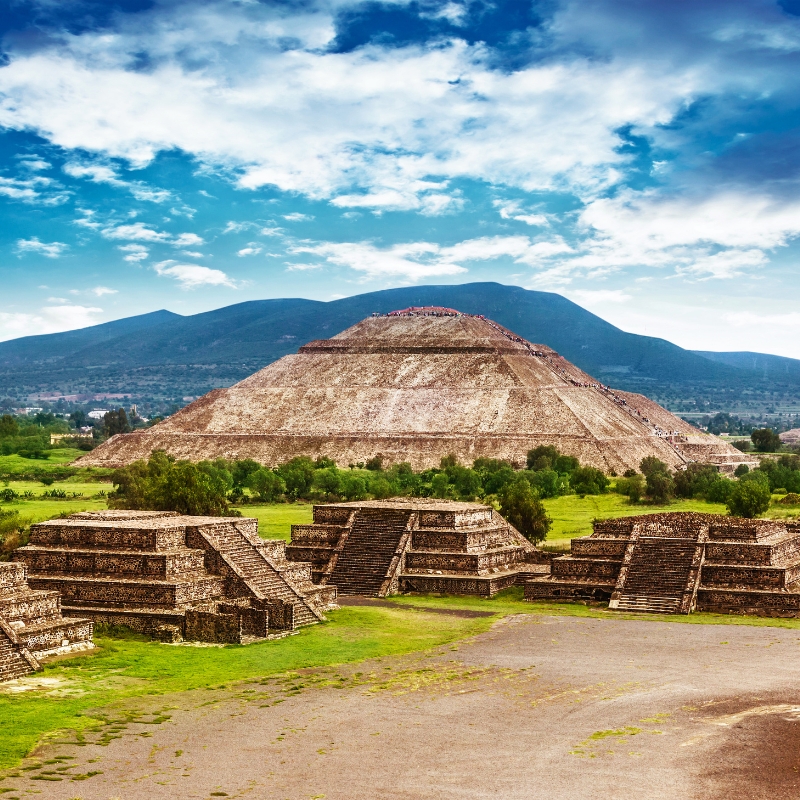 Teotihuacan, just outside Mexico City