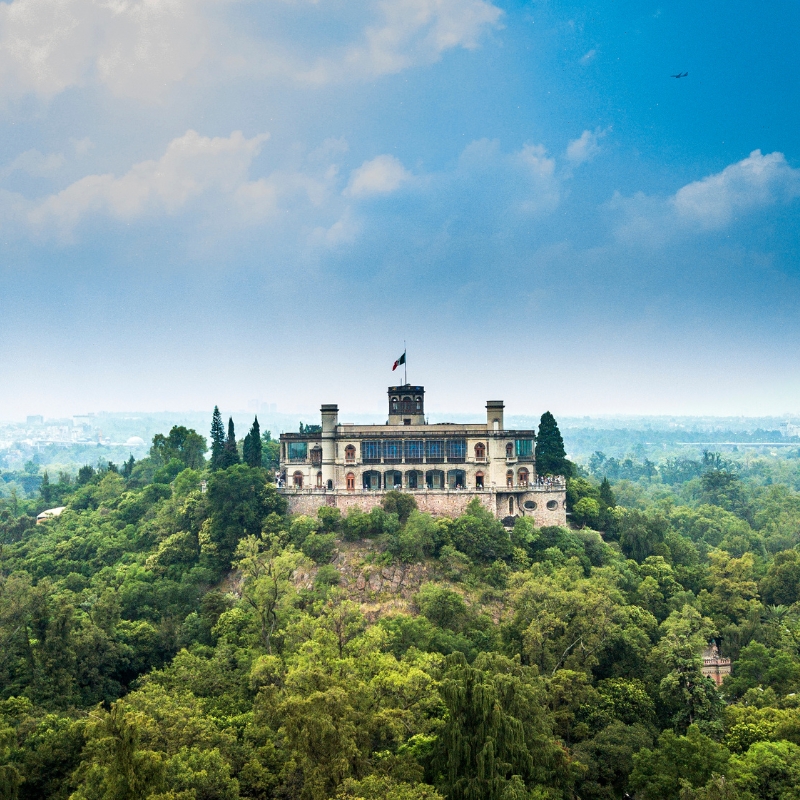 Chapultepec Park and Chapultepec Castle